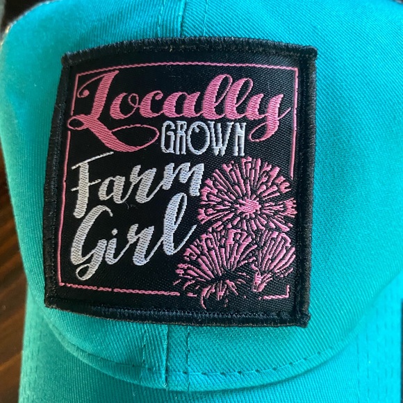 🌸 “Locally Grown Farm Girl” Trucker Cap - Picture 4 of 4